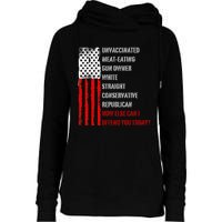 How Else Can I Offend You Today Womens Funnel Neck Pullover Hood