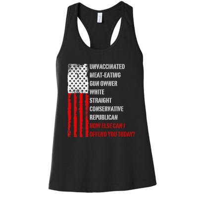 How Else Can I Offend You Today Women's Racerback Tank