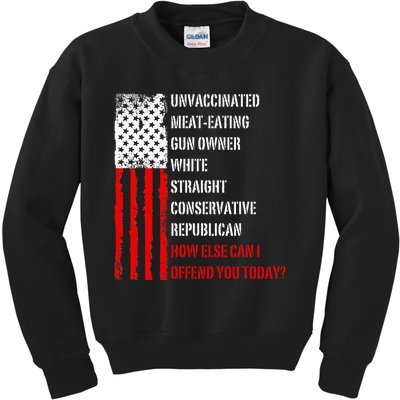 How Else Can I Offend You Today Kids Sweatshirt