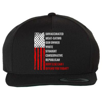 How Else Can I Offend You Today Wool Snapback Cap