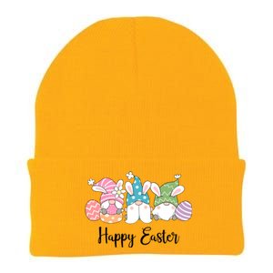 Happy Easter Cute Gnome Holiday Knit Cap Winter Beanie