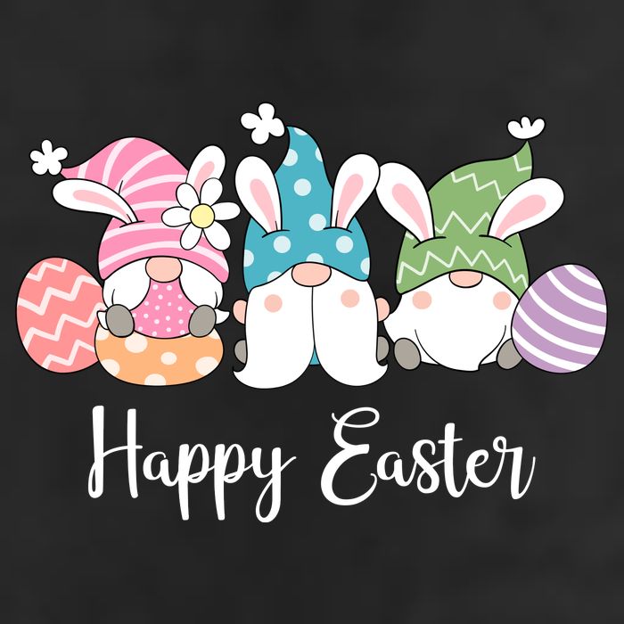 Happy Easter Cute Gnome Holiday Cool Comfort Performance Bucket Hat