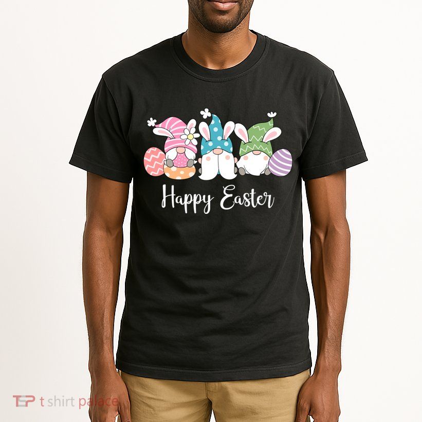 Happy Easter Cute Gnome Holiday Tall T-Shirt
