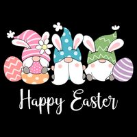 Happy Easter Cute Gnome Holiday Backpack