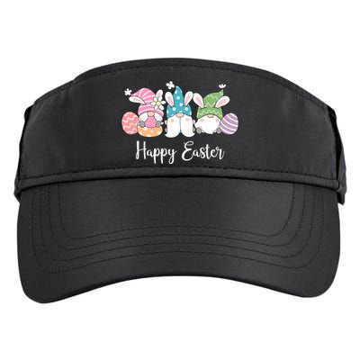 Happy Easter Cute Gnome Holiday Adult Drive Performance Visor