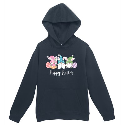 Happy Easter Cute Gnome Holiday Urban Pullover Hoodie