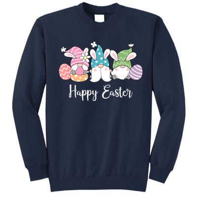 Happy Easter Cute Gnome Holiday Tall Sweatshirt