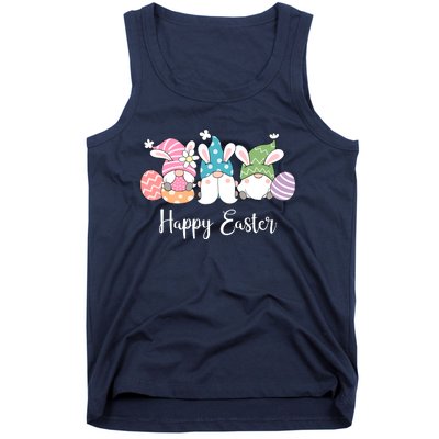 Happy Easter Cute Gnome Holiday Tank Top