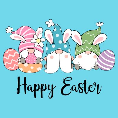 Happy Easter Cute Gnome Holiday T-Shirt