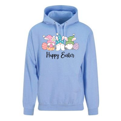 Happy Easter Cute Gnome Holiday Unisex Surf Hoodie