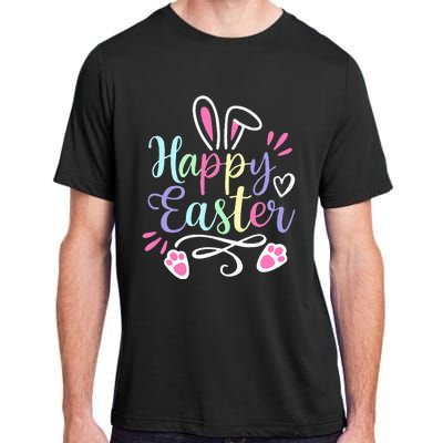 Happy Easter Cute Bunny Rabbit christian Adult ChromaSoft Performance T-Shirt