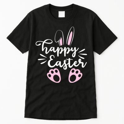 Happy Easter Cute Bunny Holiday Tall T-Shirt