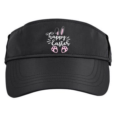 Happy Easter Cute Bunny Holiday Adult Drive Performance Visor