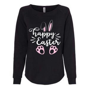 Happy Easter Cute Bunny Holiday Womens California Wash Sweatshirt