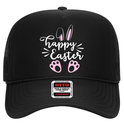 Happy Easter Cute Bunny Holiday Trucker Hat