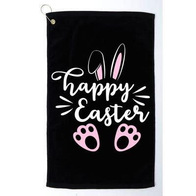 Happy Easter Cute Bunny Holiday Golf Towel