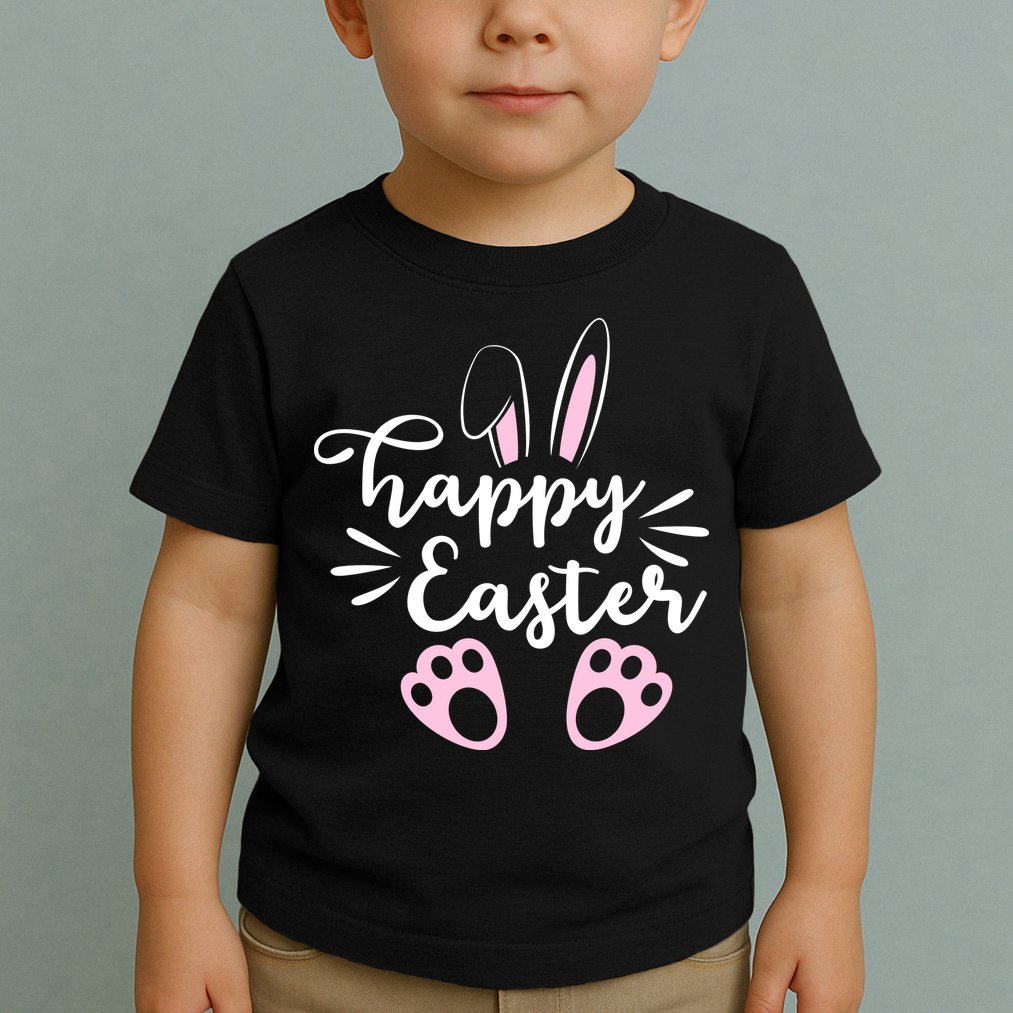 Happy Easter Cute Bunny Holiday Toddler T-Shirt