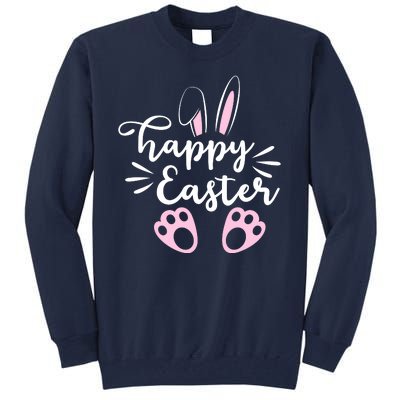 Happy Easter Cute Bunny Holiday Tall Sweatshirt