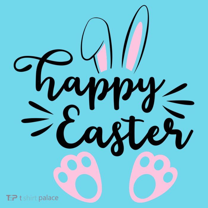 Happy Easter Cute Bunny Holiday Women's V-Neck T-Shirt