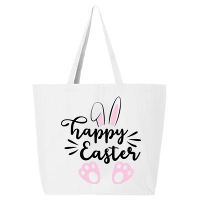 Happy Easter Cute Bunny Holiday 25L Jumbo Tote