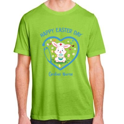 Happy Easter Cardiac Nurse Gift Cute Nurse Easter Day Great Gift Adult ChromaSoft Performance T-Shirt