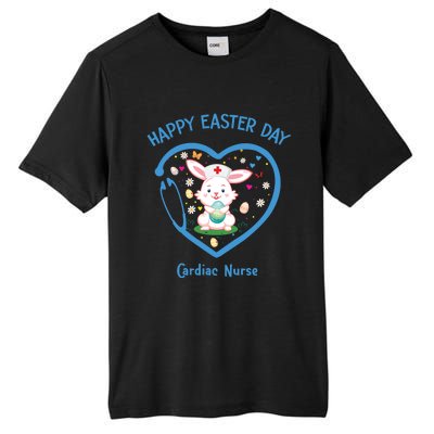 Happy Easter Cardiac Nurse Gift Cute Nurse Easter Day Great Gift Tall Fusion ChromaSoft Performance T-Shirt