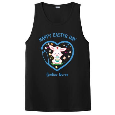 Happy Easter Cardiac Nurse Gift Cute Nurse Easter Day Great Gift PosiCharge Competitor Tank