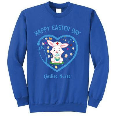 Happy Easter Cardiac Nurse Gift Cute Nurse Easter Day Great Gift Sweatshirt