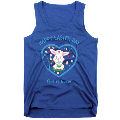 Happy Easter Cardiac Nurse Gift Cute Nurse Easter Day Great Gift Tank Top