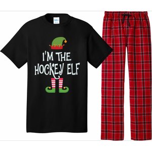 Hockey Elf Christmas Matching Outfit Great Gift Pajama Set