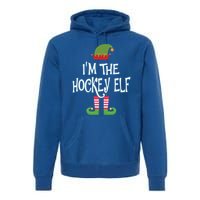 Hockey Elf Christmas Matching Outfit Great Gift Premium Hoodie