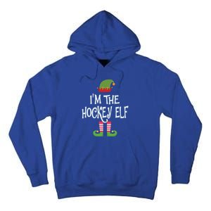 Hockey Elf Christmas Matching Outfit Great Gift Tall Hoodie