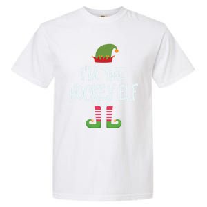 Hockey Elf Christmas Matching Outfit Great Gift Garment-Dyed Heavyweight T-Shirt