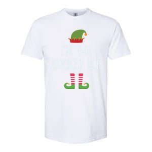 Hockey Elf Christmas Matching Outfit Great Gift Softstyle CVC T-Shirt