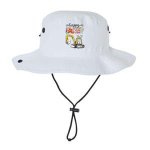 Happy Easter Construction Excavator Easter Day Egg Hunt Gift Legacy Cool Fit Booney Bucket Hat