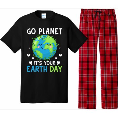 Happy Earth Day Go Planet It's Your Earth Day Gift Pajama Set