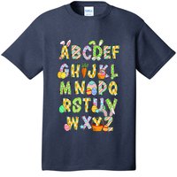 Happy Easter Day Alphabet Abcs Elemeno For Teacher Student T-Shirt