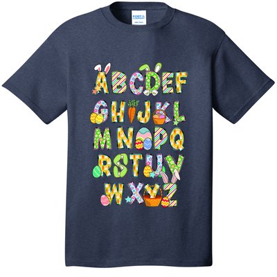 Happy Easter Day Alphabet Abcs Elemeno For Teacher Student T-Shirt