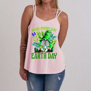 Happy Earth Day Make Earth Day Every Day Gift Women's Strappy Tank