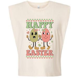 Happy Easter Day Easter Bunny Garment-Dyed Women's Muscle Tee