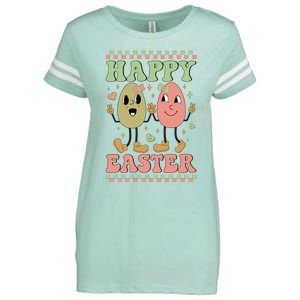 Happy Easter Day Easter Bunny Enza Ladies Jersey Football T-Shirt