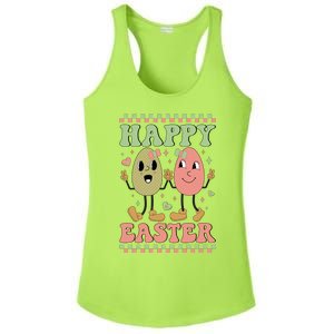 Happy Easter Day Easter Bunny Ladies PosiCharge Competitor Racerback Tank