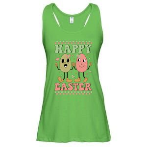 Happy Easter Day Easter Bunny Ladies Essential Flowy Tank