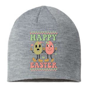 Happy Easter Day Easter Bunny Sustainable Beanie