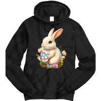 Happy Easter Day Easter Bunny Easter Egg Funny Tie Dye Hoodie