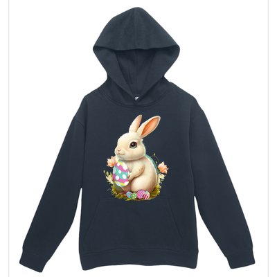 Happy Easter Day Easter Bunny Easter Egg Funny Urban Pullover Hoodie