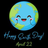 Happy Earth Day April 22 Cute Planet Full Zip Hoodie
