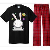 Happy Easter Day Bunny Egg astronaut Space Pajama Set