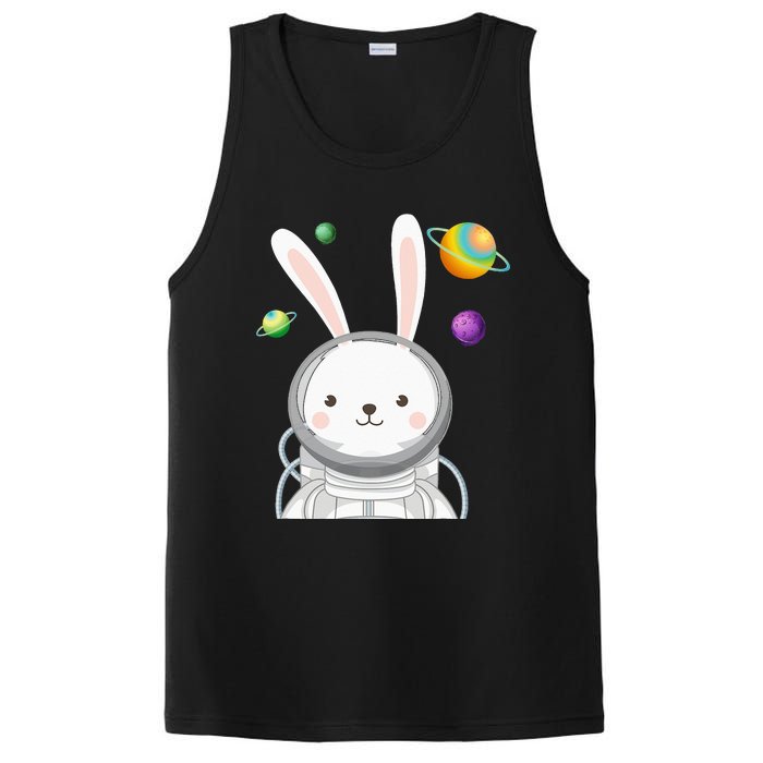 Happy Easter Day Bunny Egg astronaut Space PosiCharge Competitor Tank