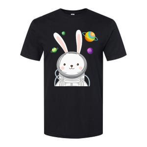 Happy Easter Day Bunny Egg astronaut Space Softstyle CVC T-Shirt